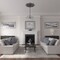 Ekena Millwork Orleans Medallion (Canopies up to 8 1/4"), 38 3/8"OD x 6 5/8"ID x 2 7/8"P, Bronze Blue Patina CM38OLBBS - alternate 3